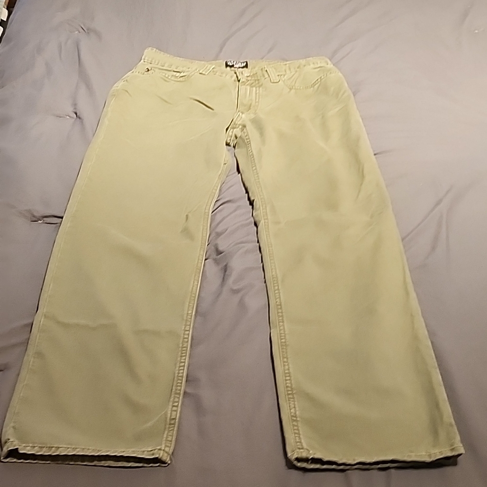Polo by Ralph Lauren Khaki Wide Leg Jeans